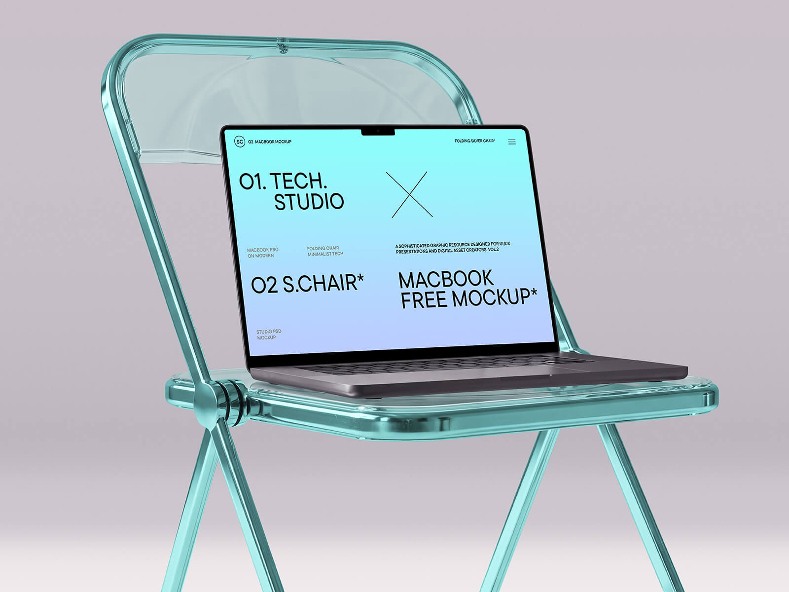 Free Ultra High Resolution MacBook Pro Mockup PSD