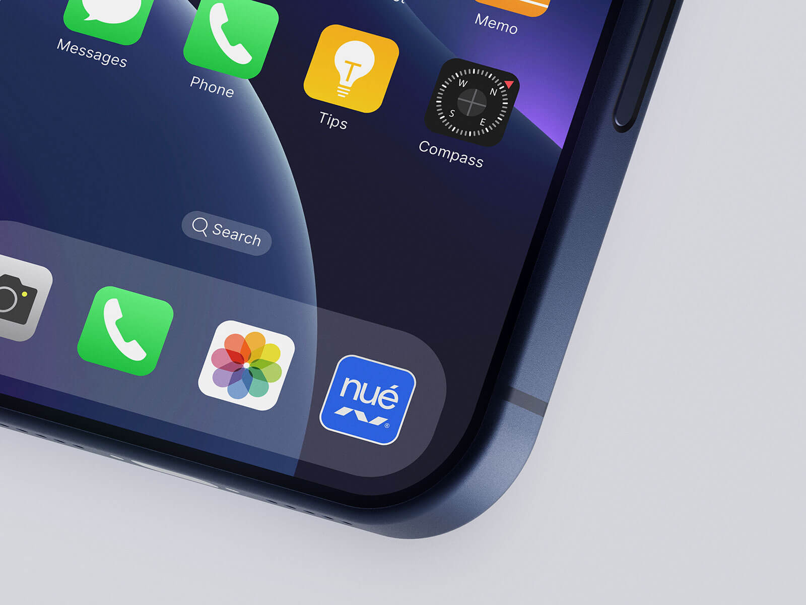 Free Premium iPhone App Icon Logo Mockup PSD