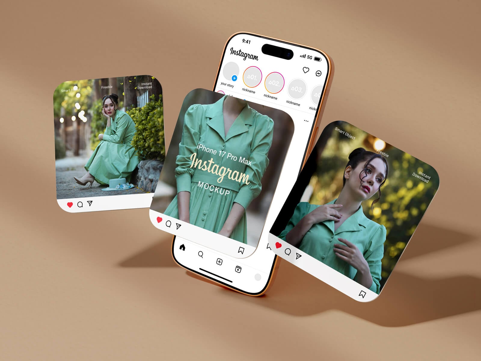iPhone-17-Pro-Max-Instagram-Carousel-Mockup-PSD