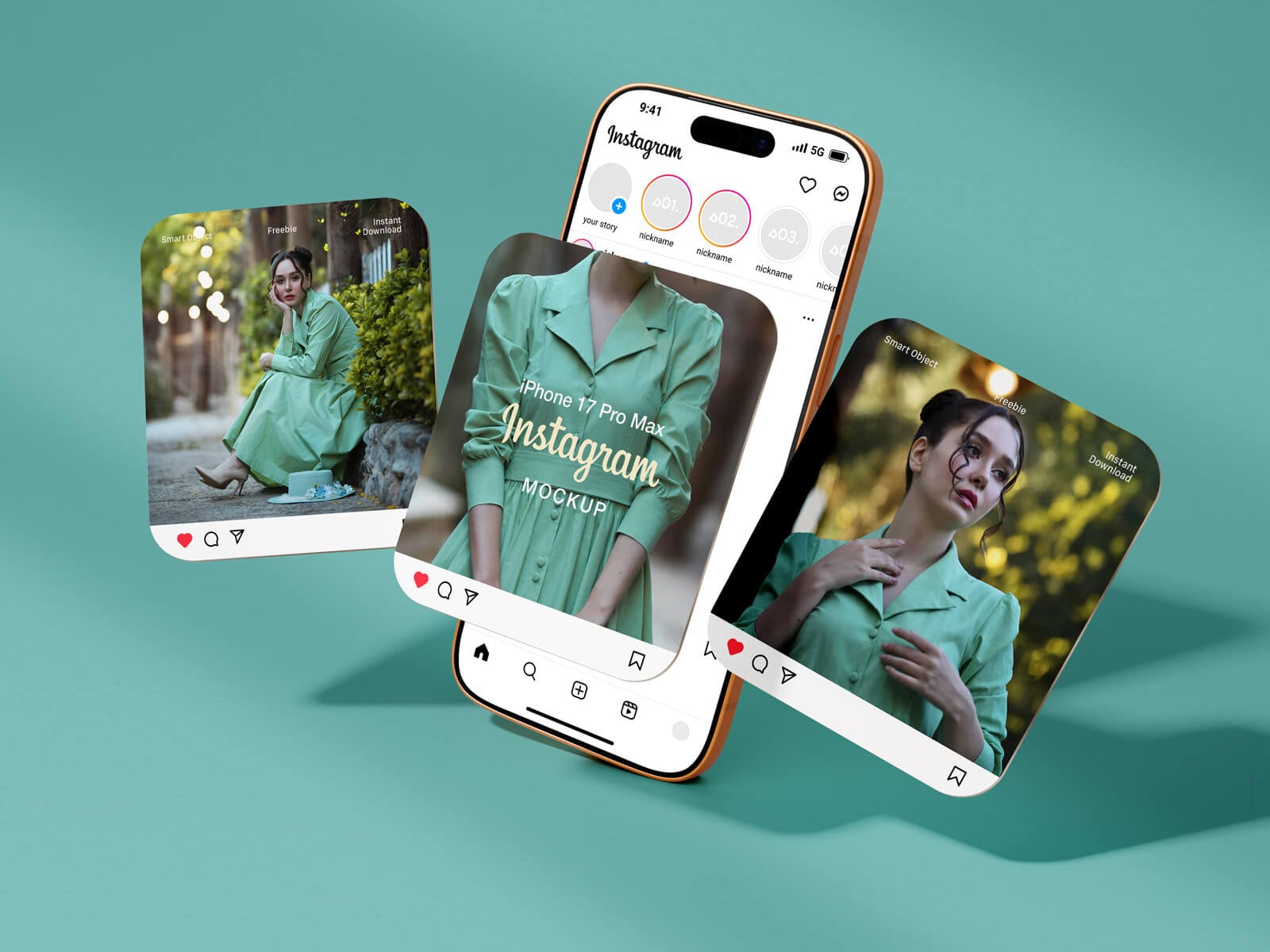 iPhone-17-Pro-Max-Instagram-Carousel-Mockup-PSD