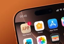 Free iPhone 17 Pro Max iOS App Icon Logo Mockup PSD