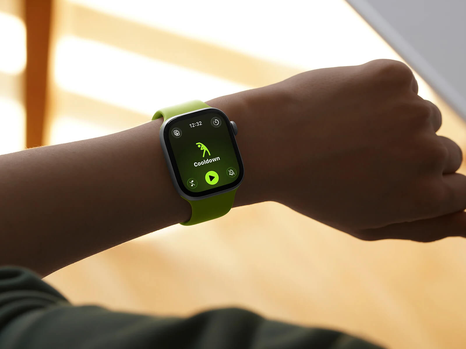 Free Apple Watch Series 11 in Hand Mockup PSD & FIG