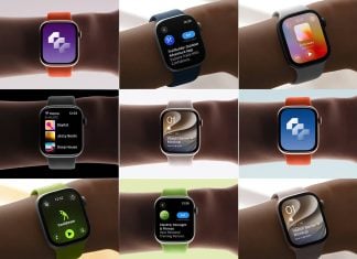Free Apple Watch Series 11 in Hand Mockup PSD & FIG