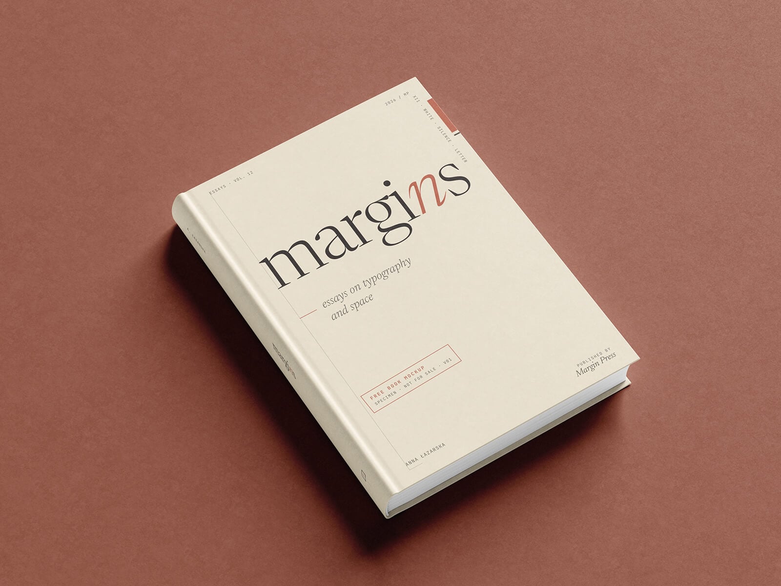 7 Free Hardcover Title & Open Book Mockup PSD Files