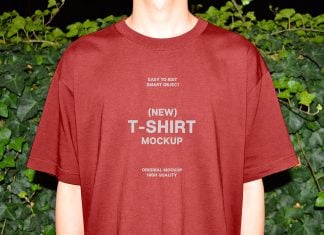 Free-Close-Up-Front-T-shirt-Mockup-PSD