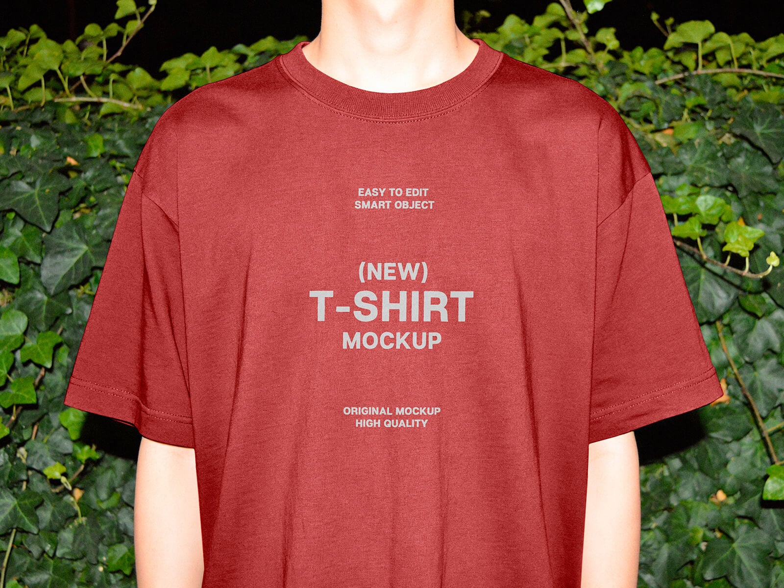 Free-Close-Up-Front-T-shirt-Mockup-PSD