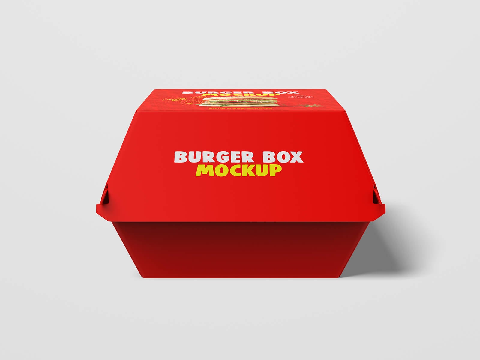 6 Free Burger Packaging Mockup PSD Files