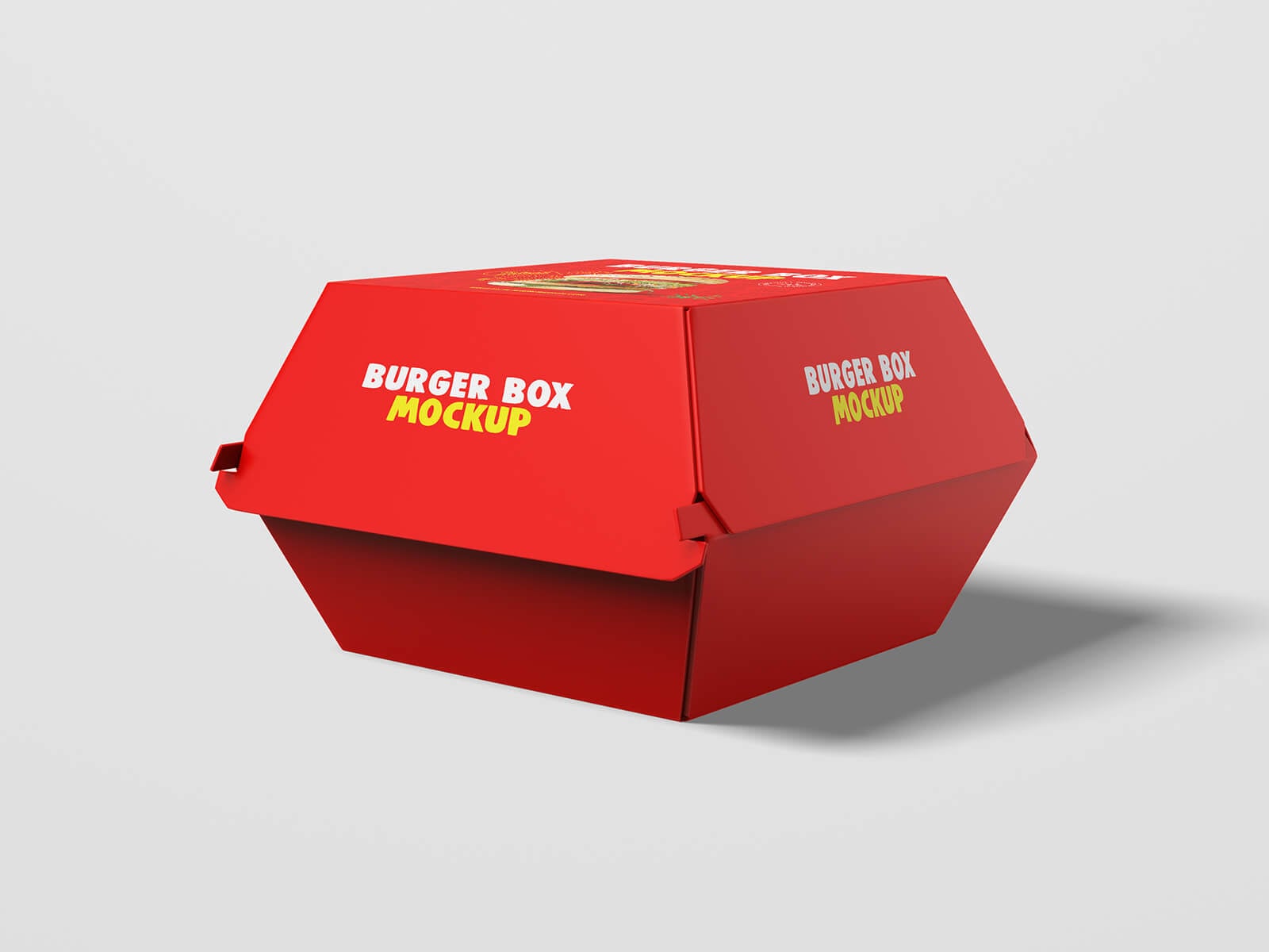 6 Free Burger Packaging Mockup PSD Files