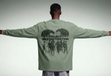 Free Back Print Long Sleeve T-shirt Mockup PSD