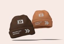 Free Beanie Hat Mockup PSD