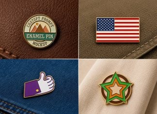 Free-Chatgpt-Prompt-Enamel-Pin-Logo-Mockup
