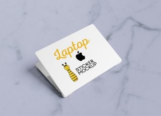 Free-Laptop-Back-Sticker-Mockup-PSD