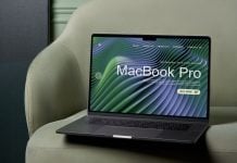 Free MacBook Pro On The Sofa Edge Mockup PSD Free-MacBook-Pro-On-The-Sofa-Edge-Mockup-PSD