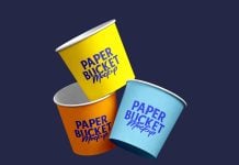 Free Paper Disposable Ice Cream Cups Mockup PSD Free Paper Disposable Ice Cream Cups Mockup PSD