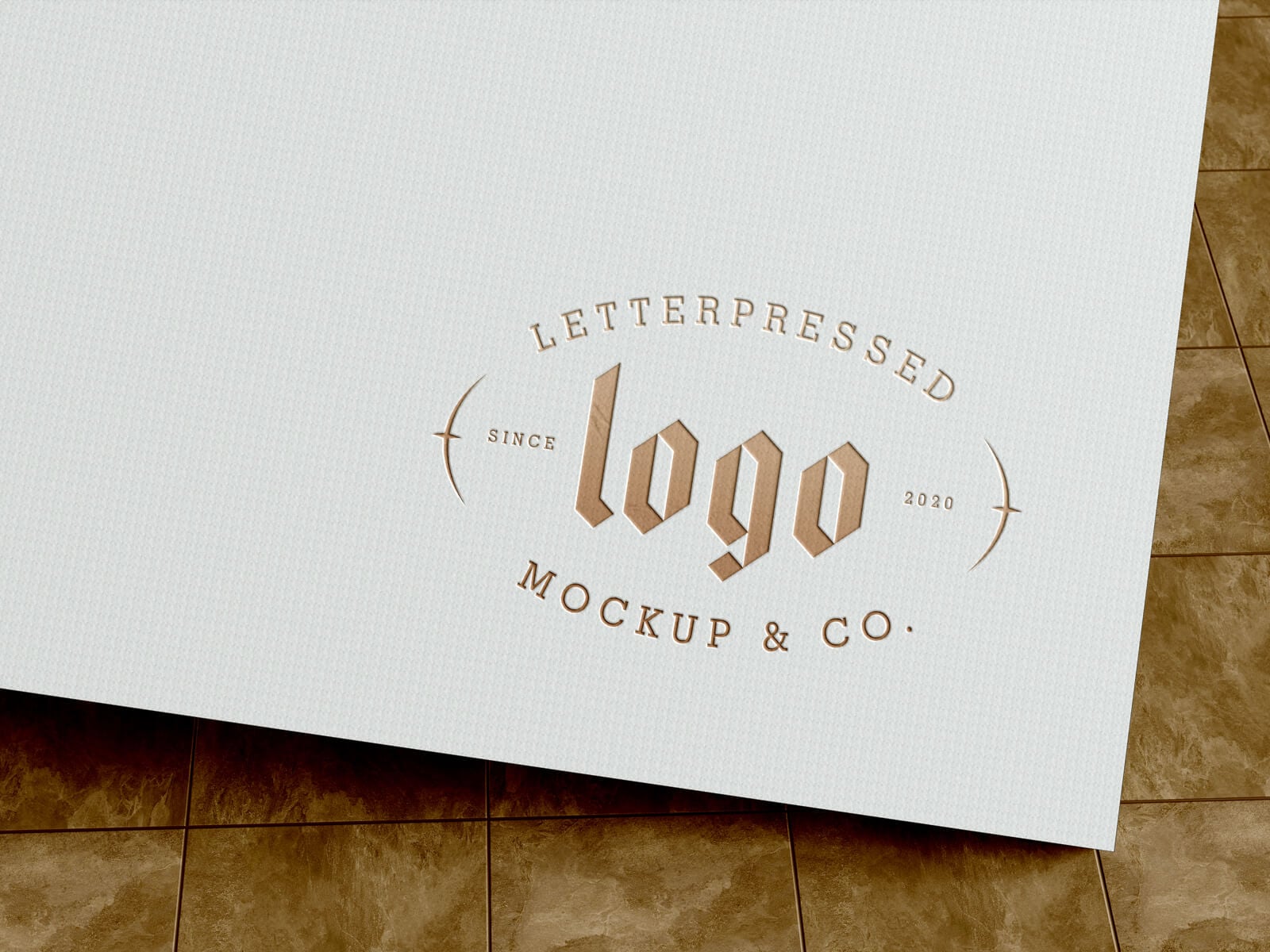 Free-Premium-Letterpressed-Paper-Logo-Mockup