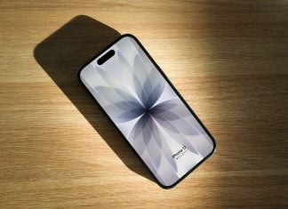 Free iPhone 17 Mockup PSD