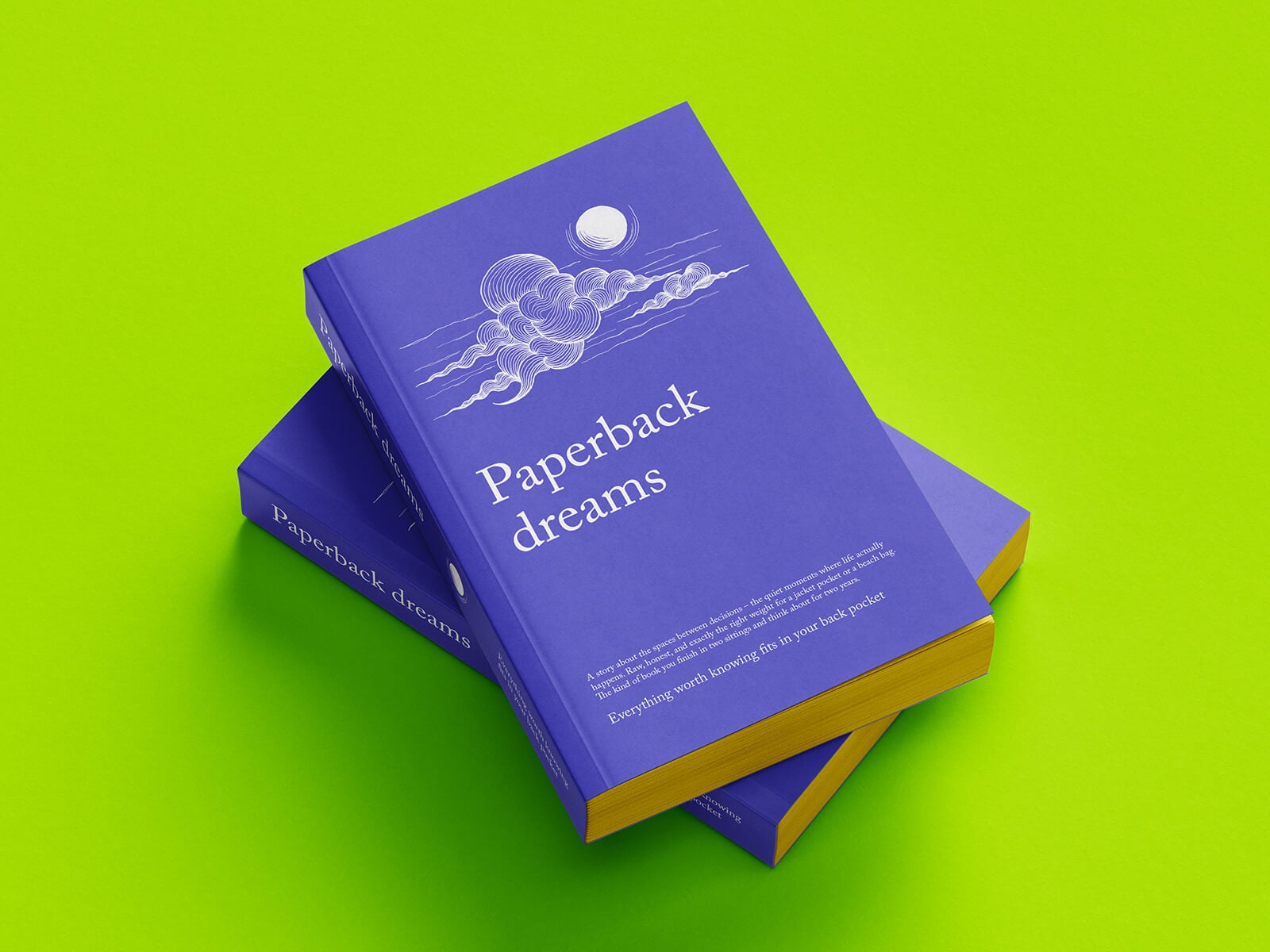 7 Free Paperback Book Mockup PSD Files