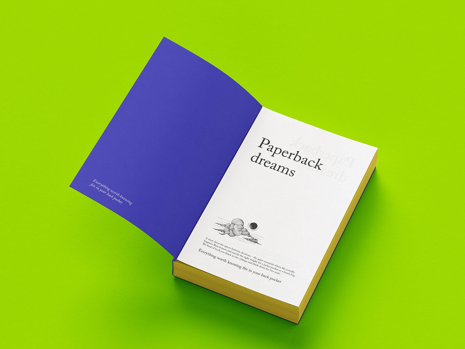 7 Free Paperback Book Mockup PSD Files
