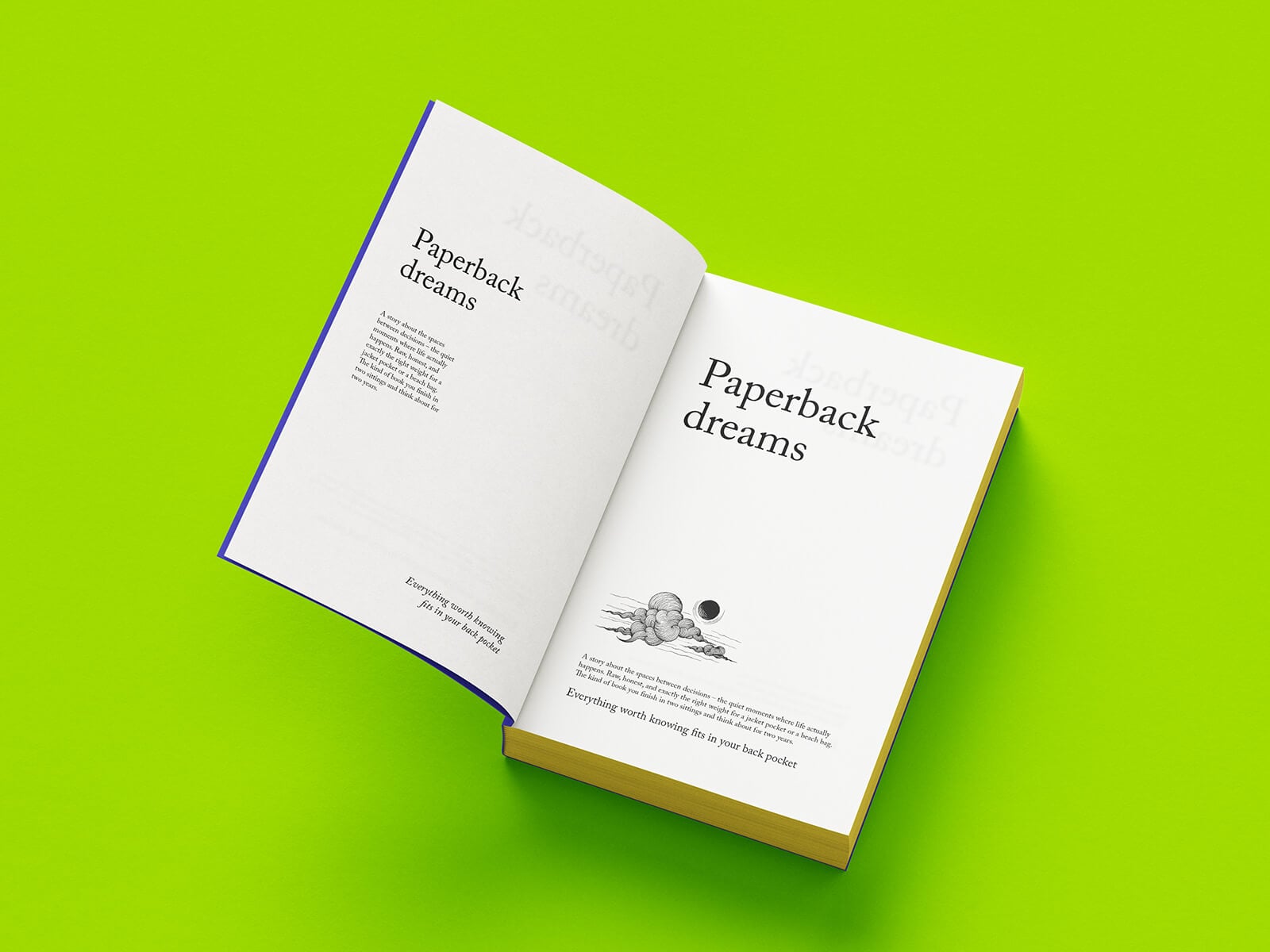 7 Free Paperback Book Mockup PSD Files
