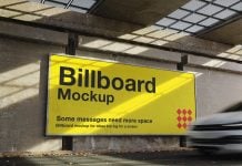 Free Roadside Billboard Mockup PSD Set