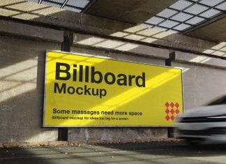 Free Roadside Billboard Mockup PSD Set